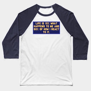 How I React Baseball T-Shirt